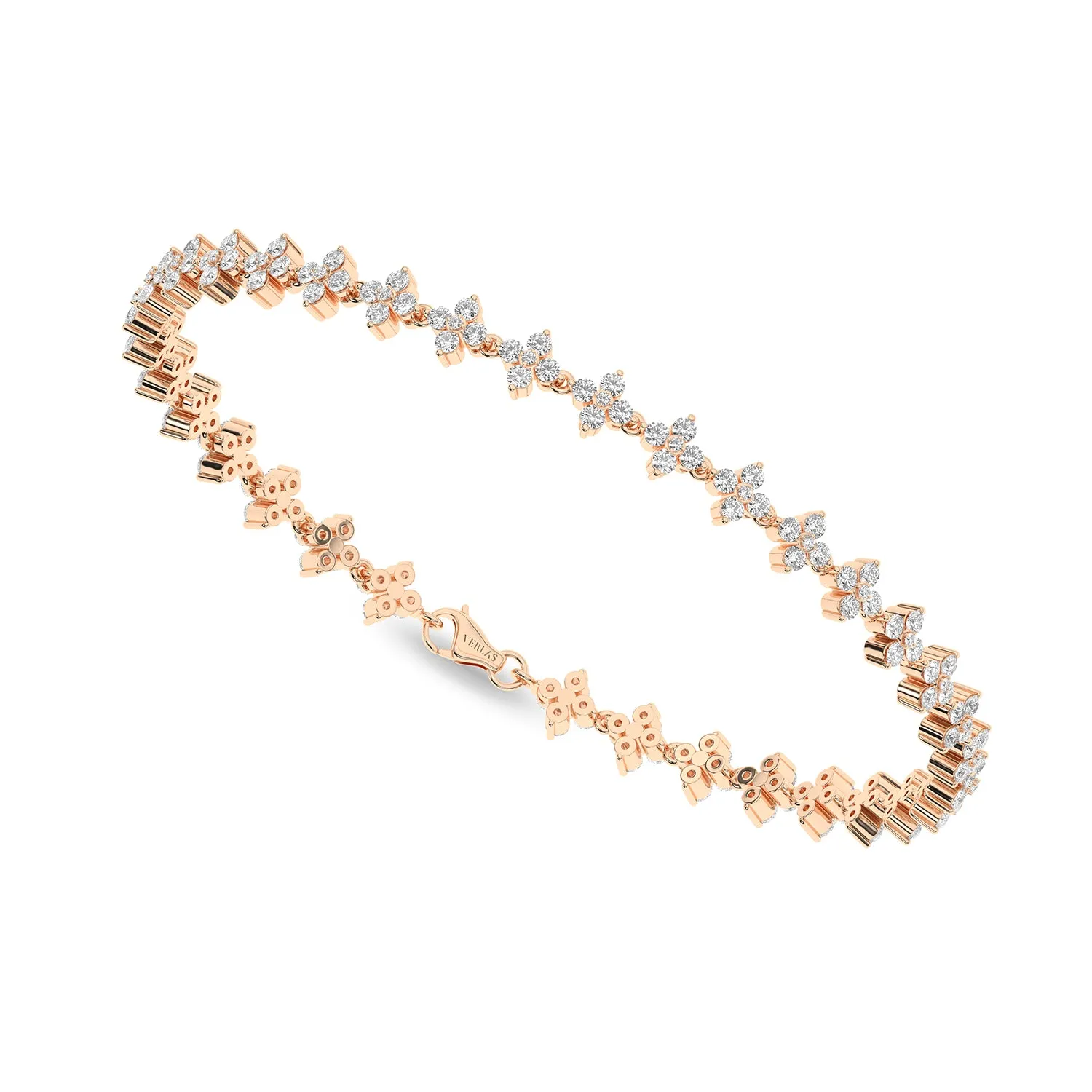 Alyssa Blossom Tennis Bracelet
