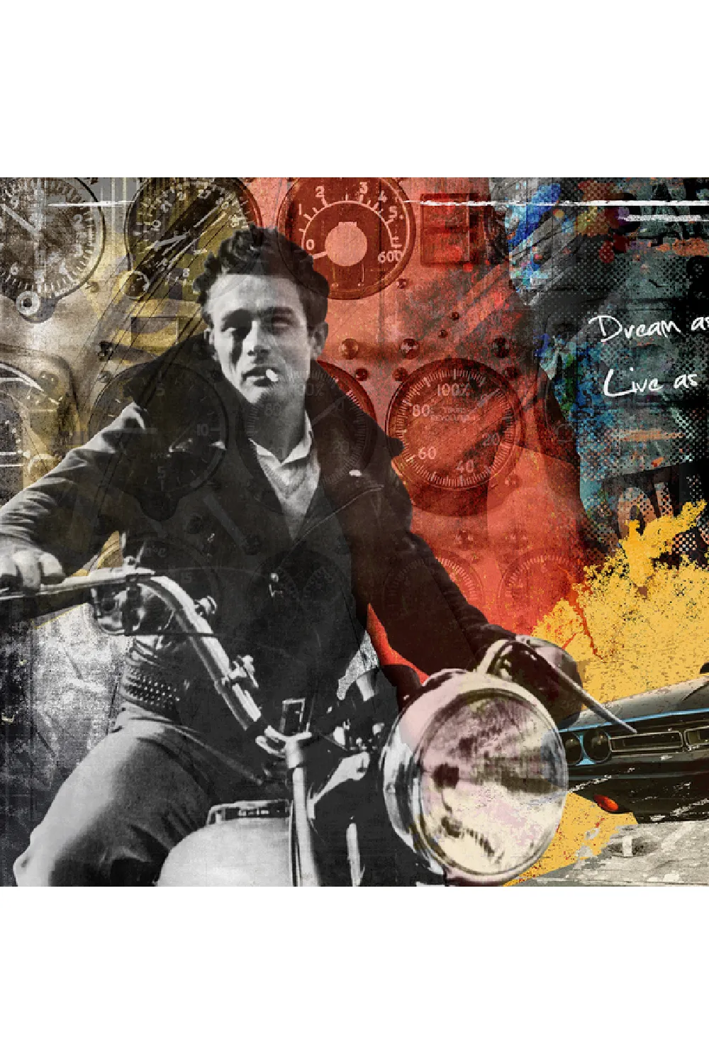 American Actor Photographic Artwork | Andrew Martin James Dean