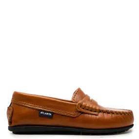 Atlanta Mocassin Brown Antik Penny Loafer