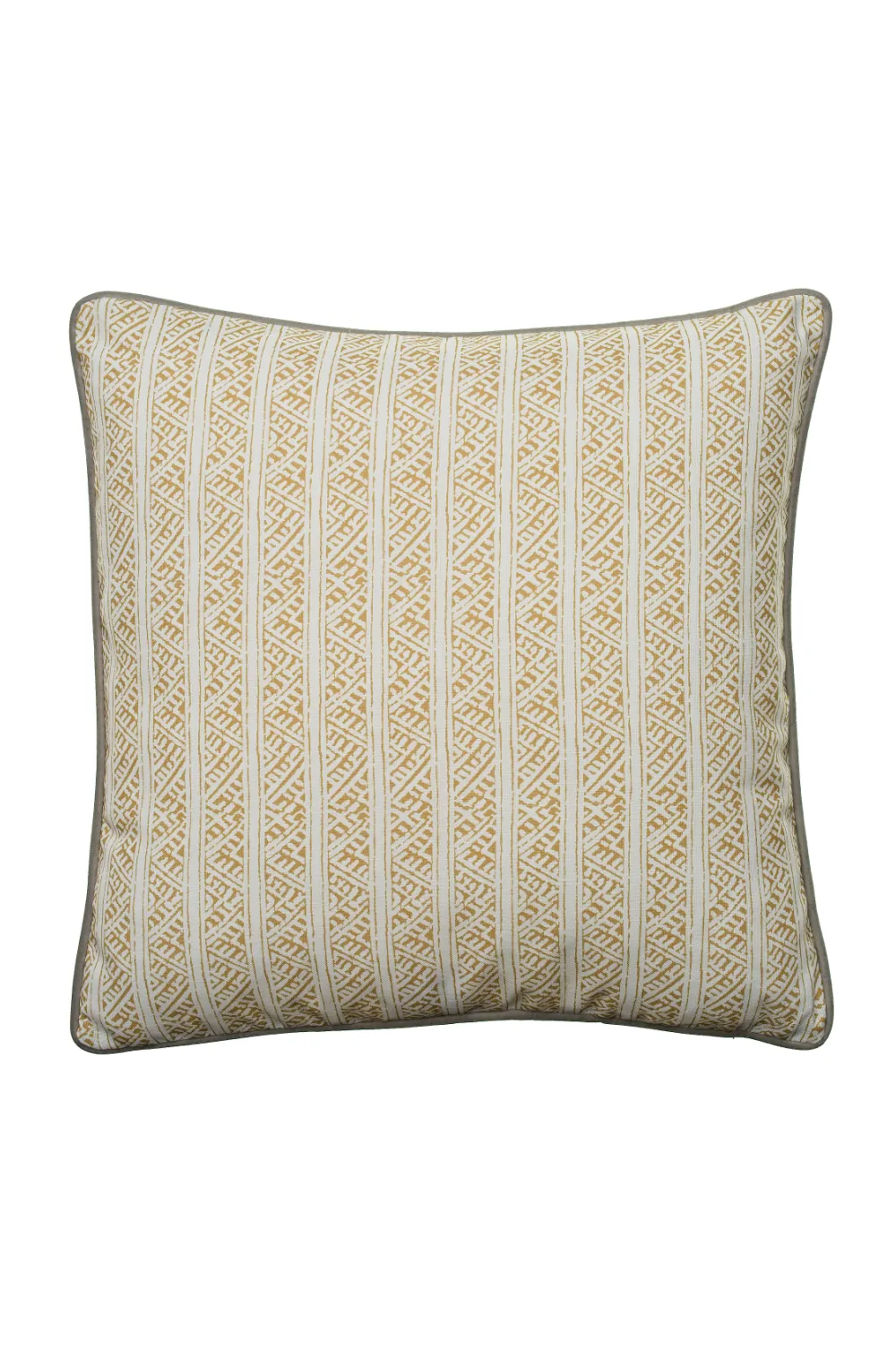 Batik Print Outdoor Throw Pillow | Andrew Martin Ostuni