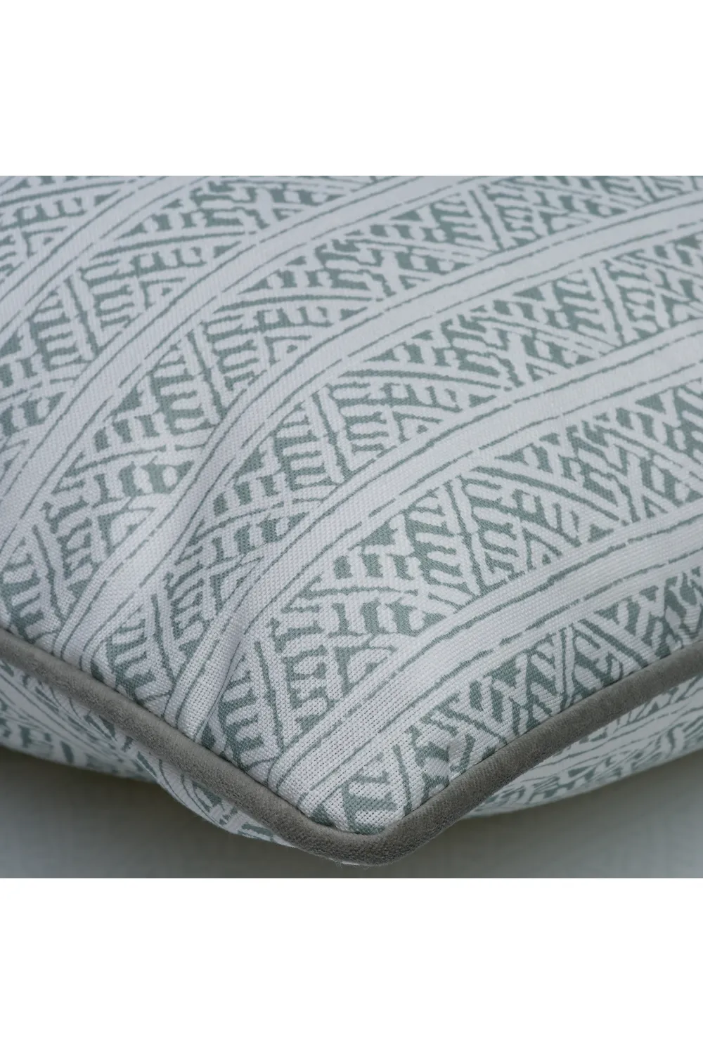 Batik Print Outdoor Throw Pillow | Andrew Martin Ostuni
