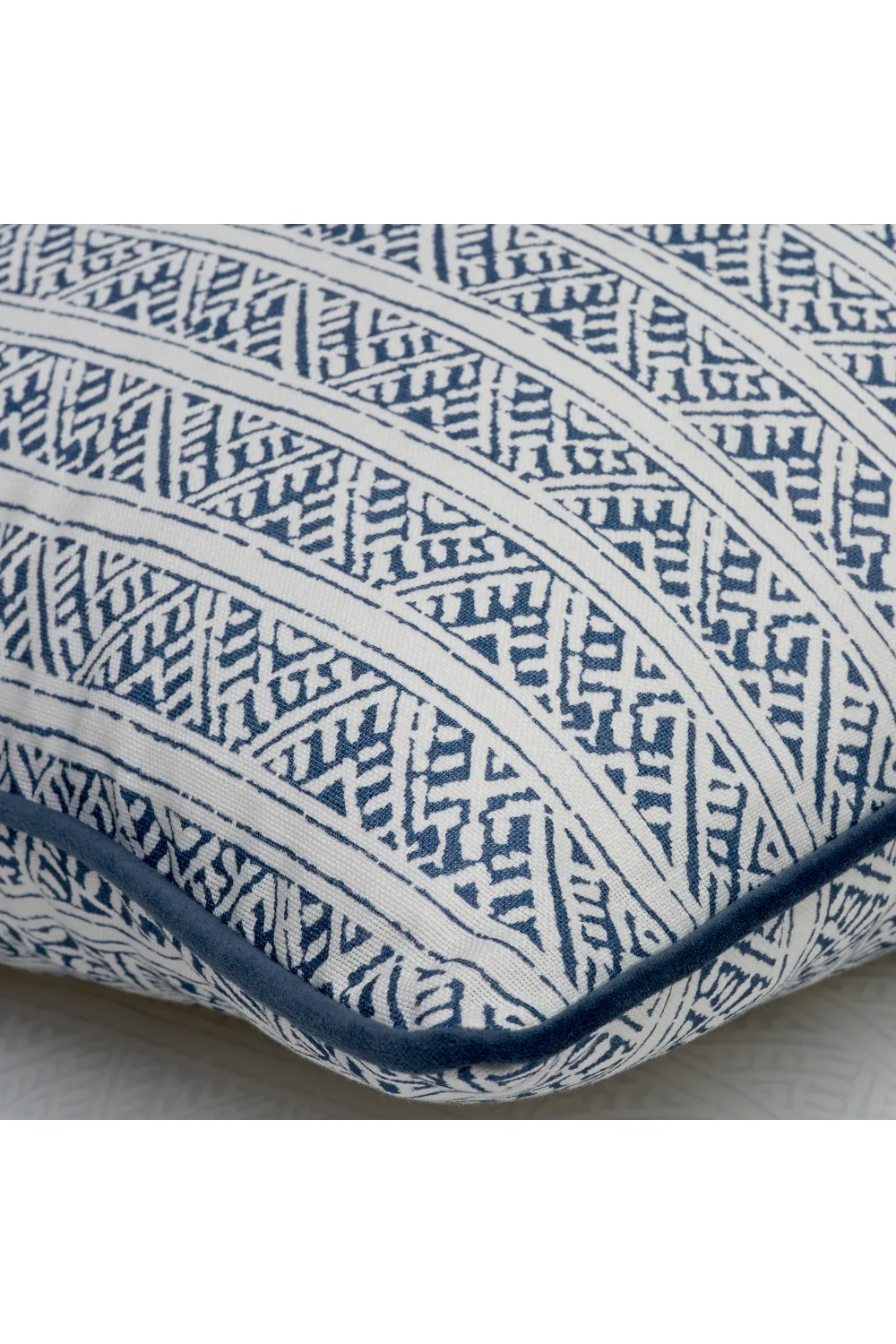 Batik Print Outdoor Throw Pillow | Andrew Martin Ostuni
