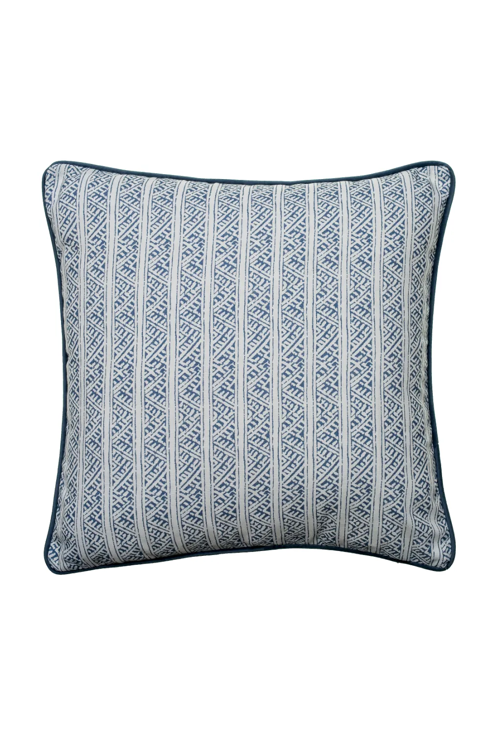 Batik Print Outdoor Throw Pillow | Andrew Martin Ostuni