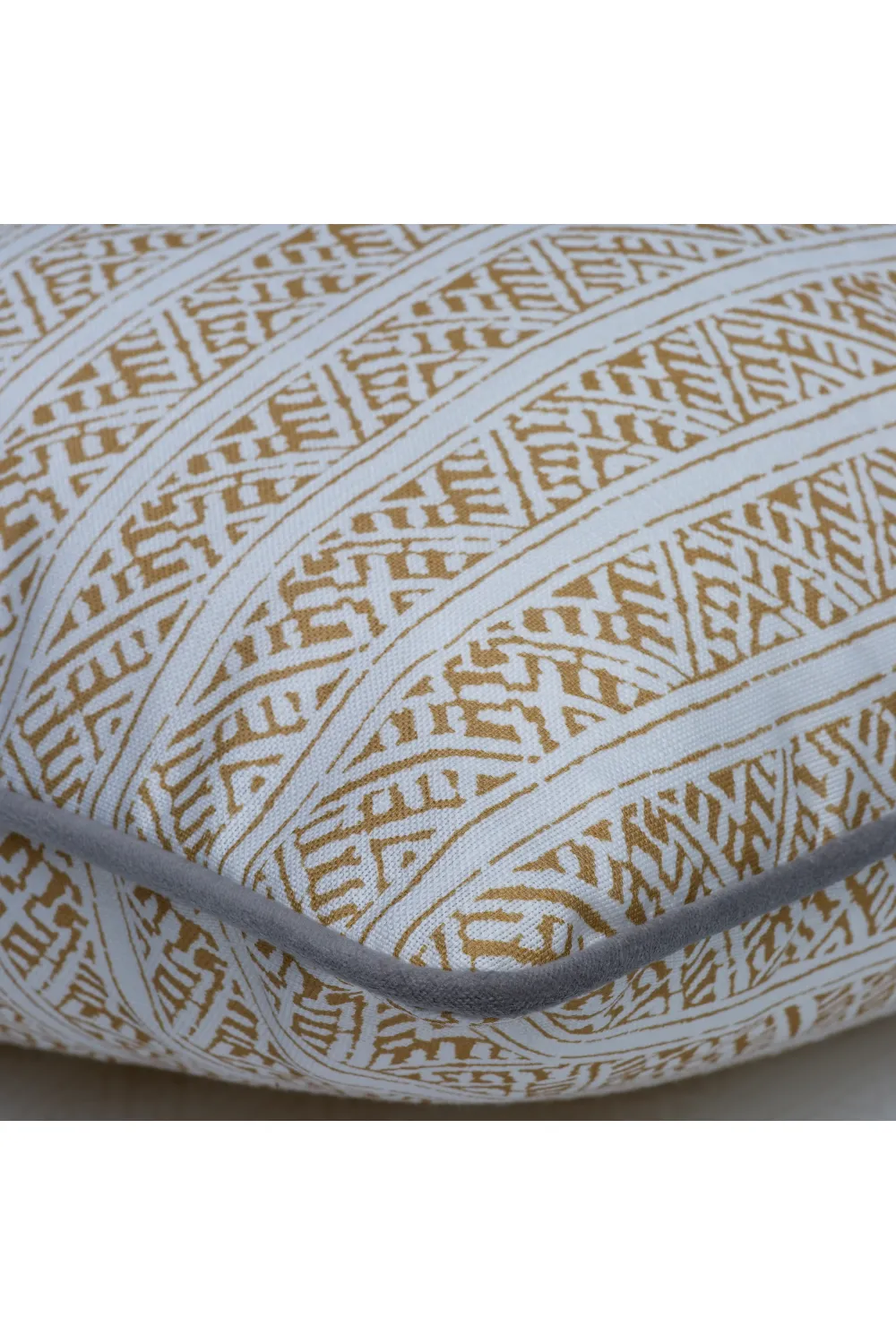 Batik Print Outdoor Throw Pillow | Andrew Martin Ostuni