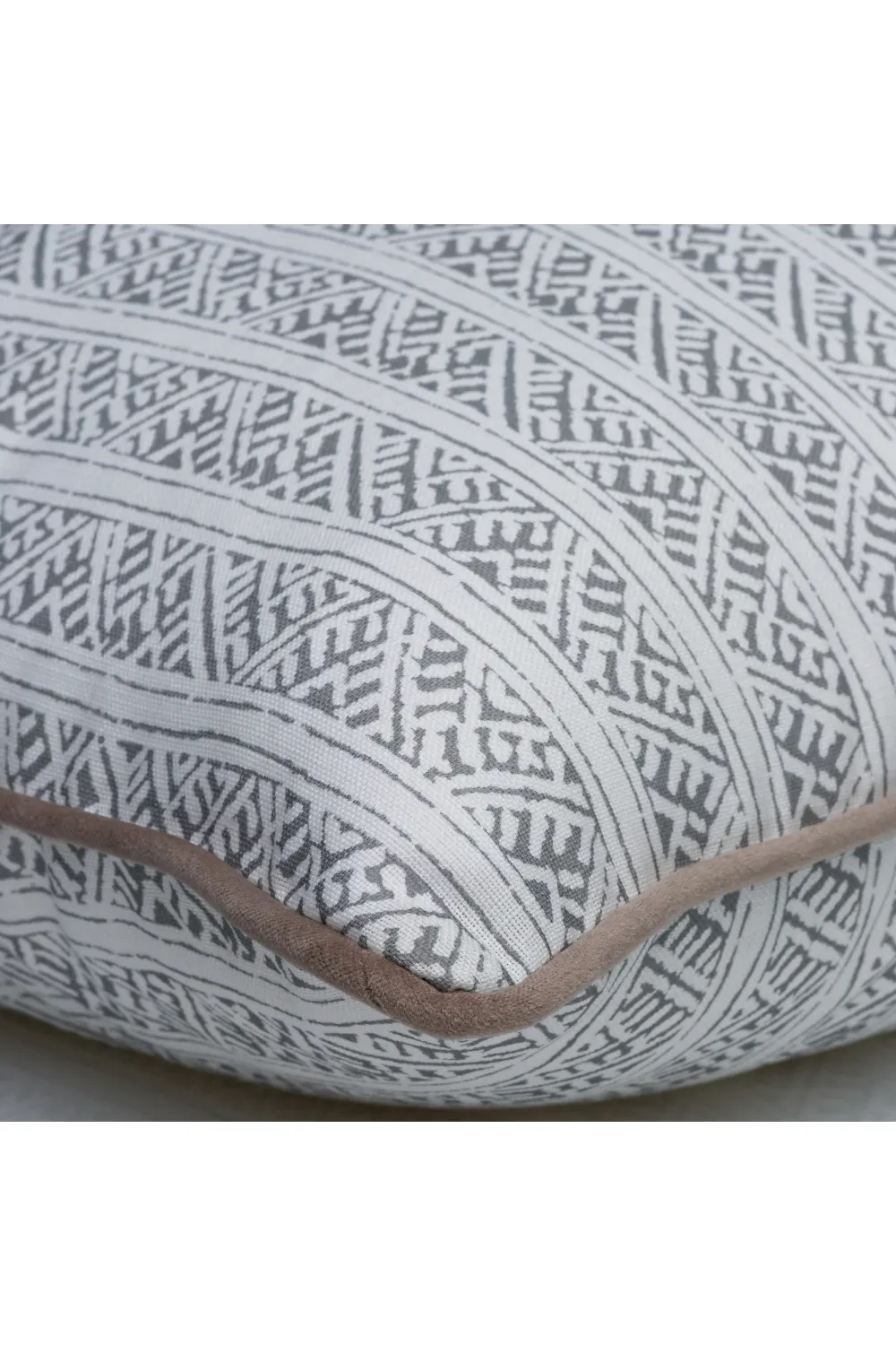 Batik Print Outdoor Throw Pillow | Andrew Martin Ostuni