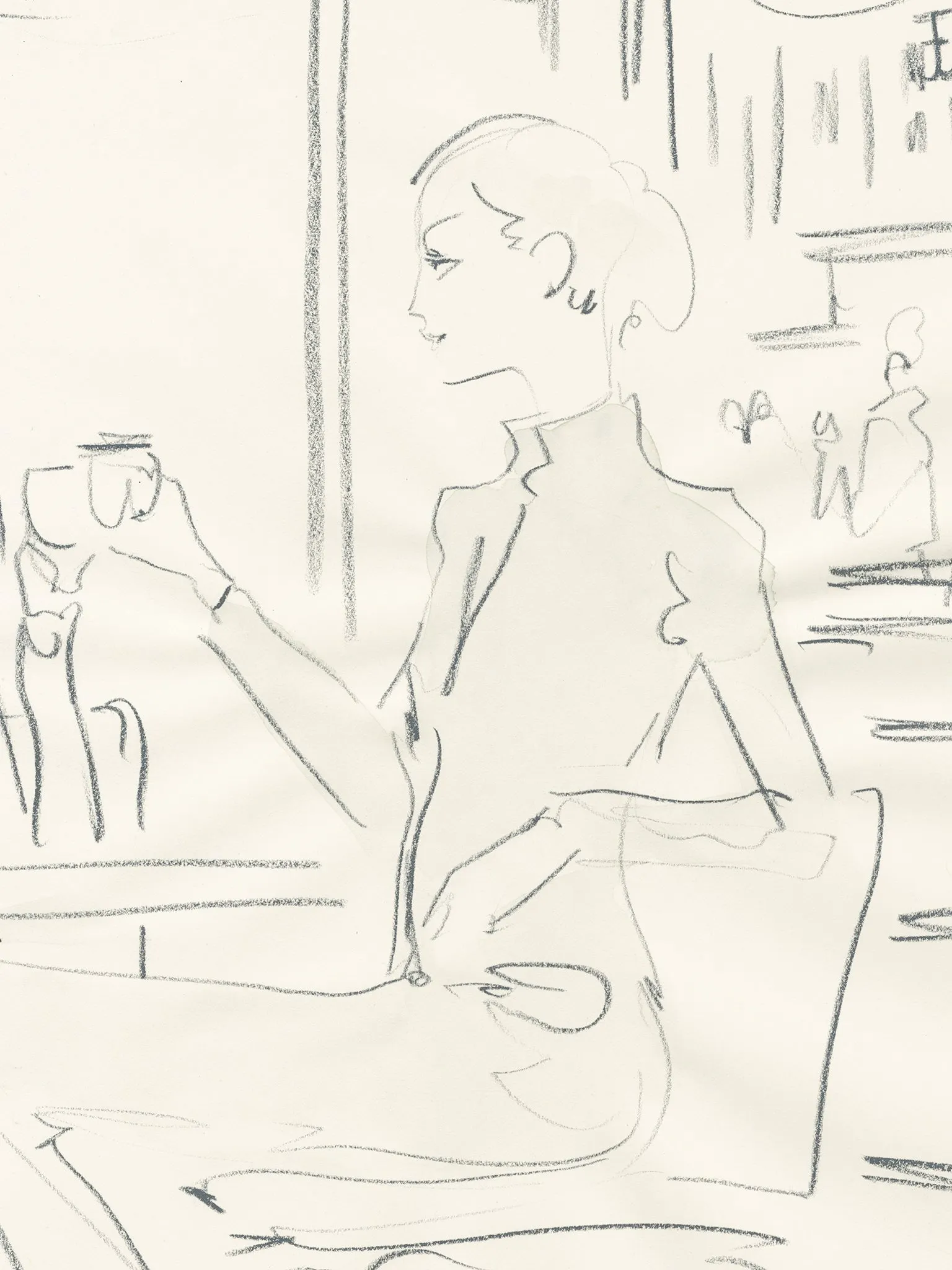 Couple at Cafe