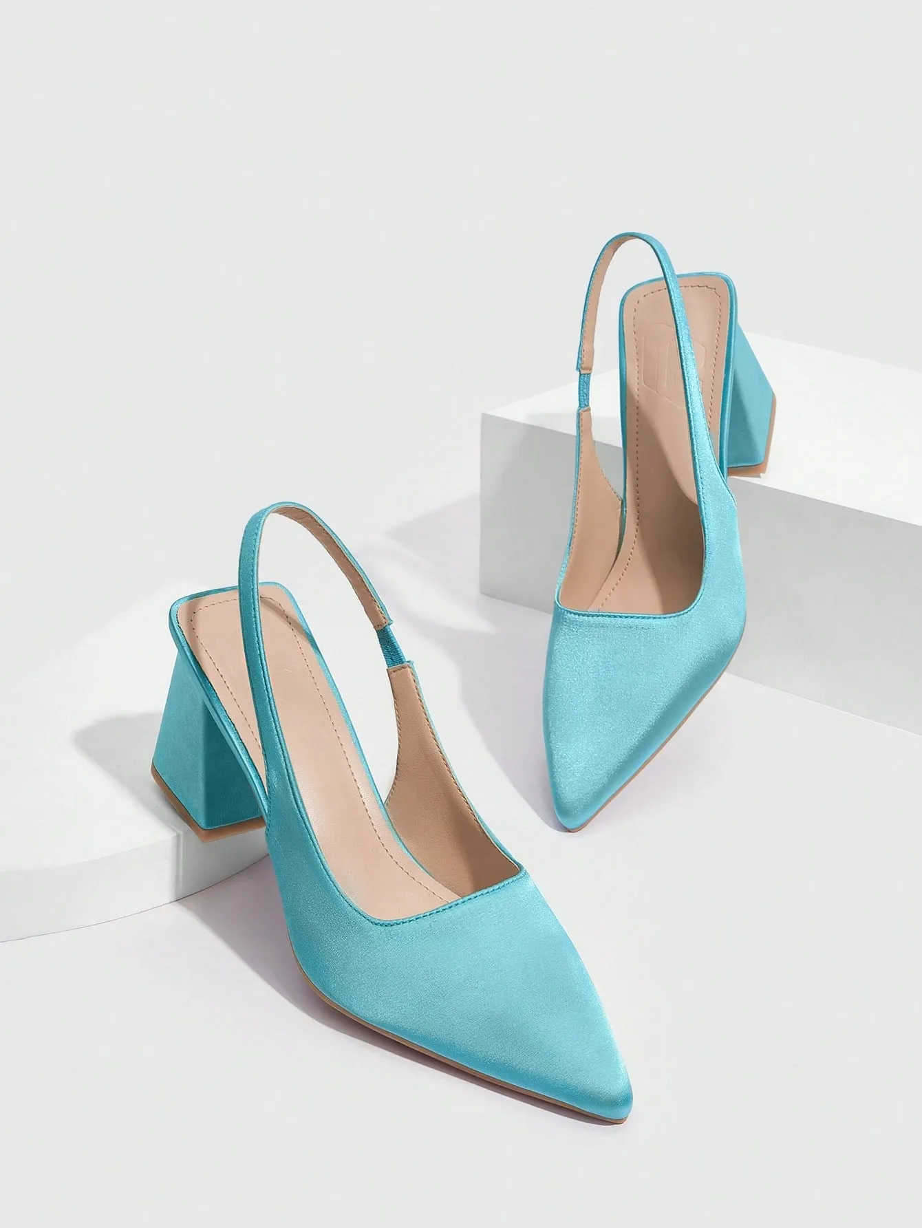 CUCCOO CHICEST Woman Shoes Ladies' Fashionable Blue High Heel Shoes Wedding Shoes For Summer Graduation Heels Prom Heels Vacation Shoes Summer Sale