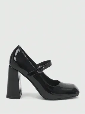 CUCCOO DOLLMOD Ladies' Fashionable Black High Heel Shoes For Summer Graduation Heels Prom Heels Vacation Shoes Summer Sale