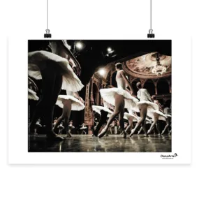 Danzarte swanlake rehearsal poster