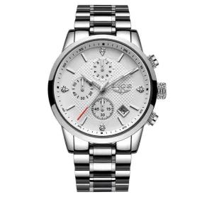Darren Stainless Steel Chronograph Watch