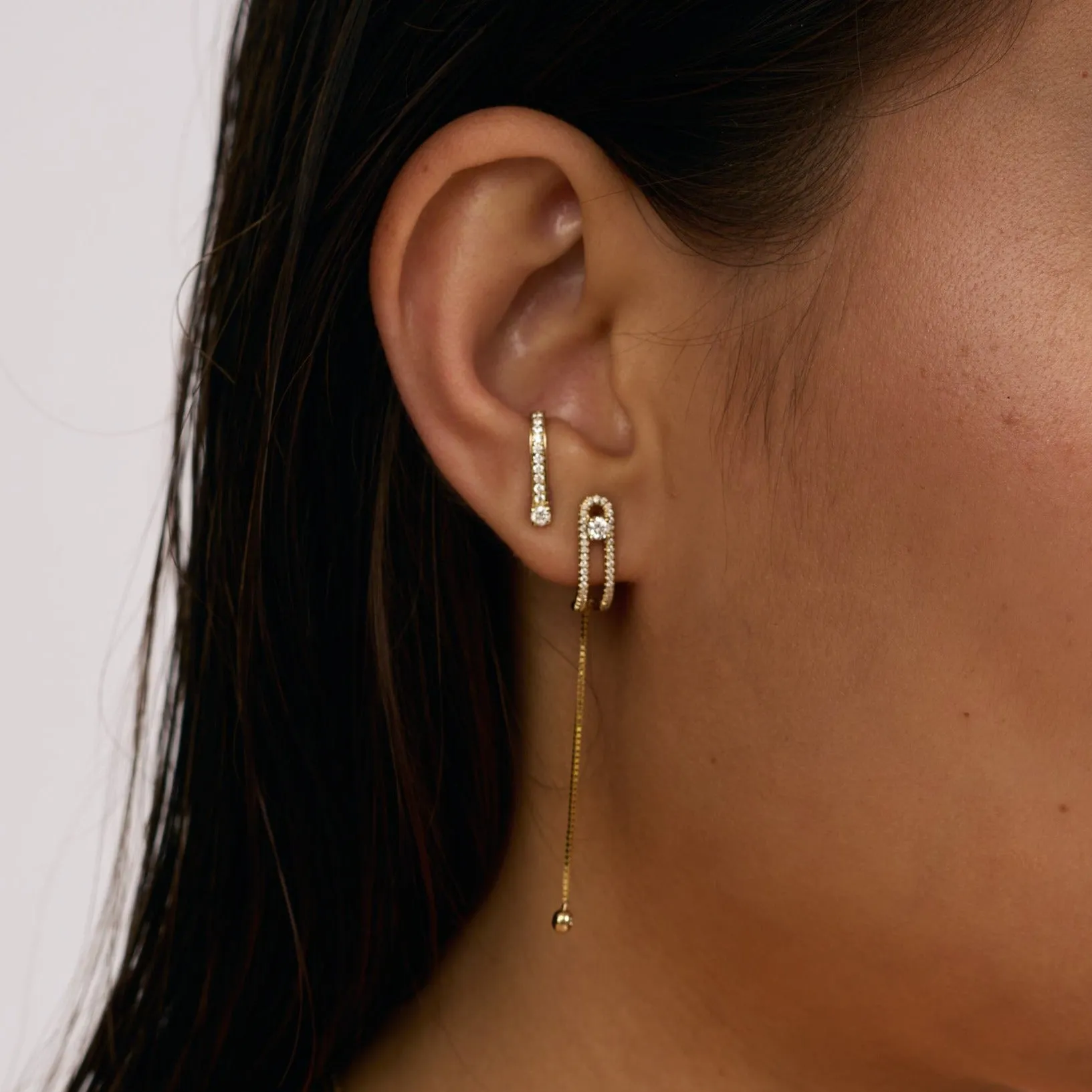 Earring 11 - White Diamonds