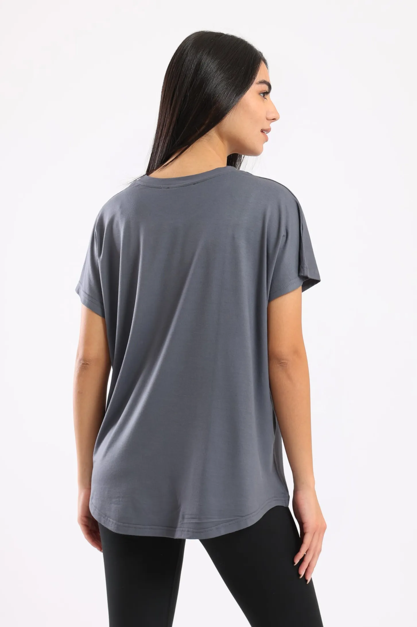ELEVATE ATHLEISURE TOP - GREY