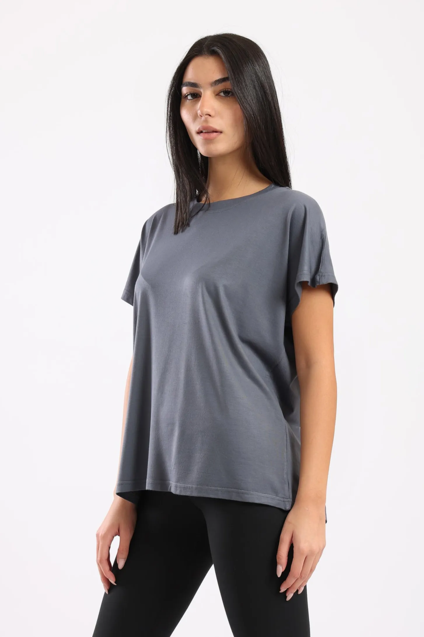 ELEVATE ATHLEISURE TOP - GREY