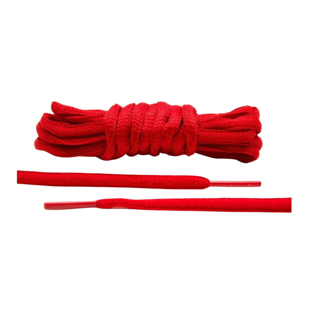 Fan Cave Dunk Shoelaces - Red