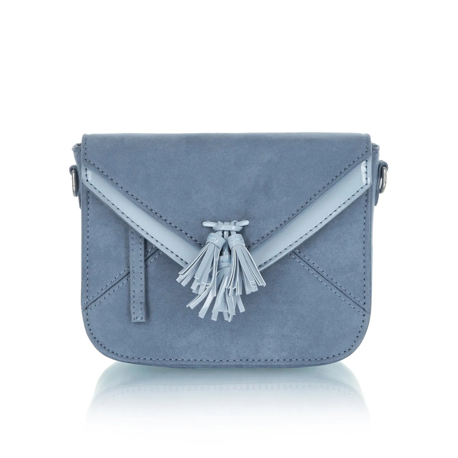 Helsinki Blue Satchel Bag (Matches Tara Flats) by Ruby Shoo