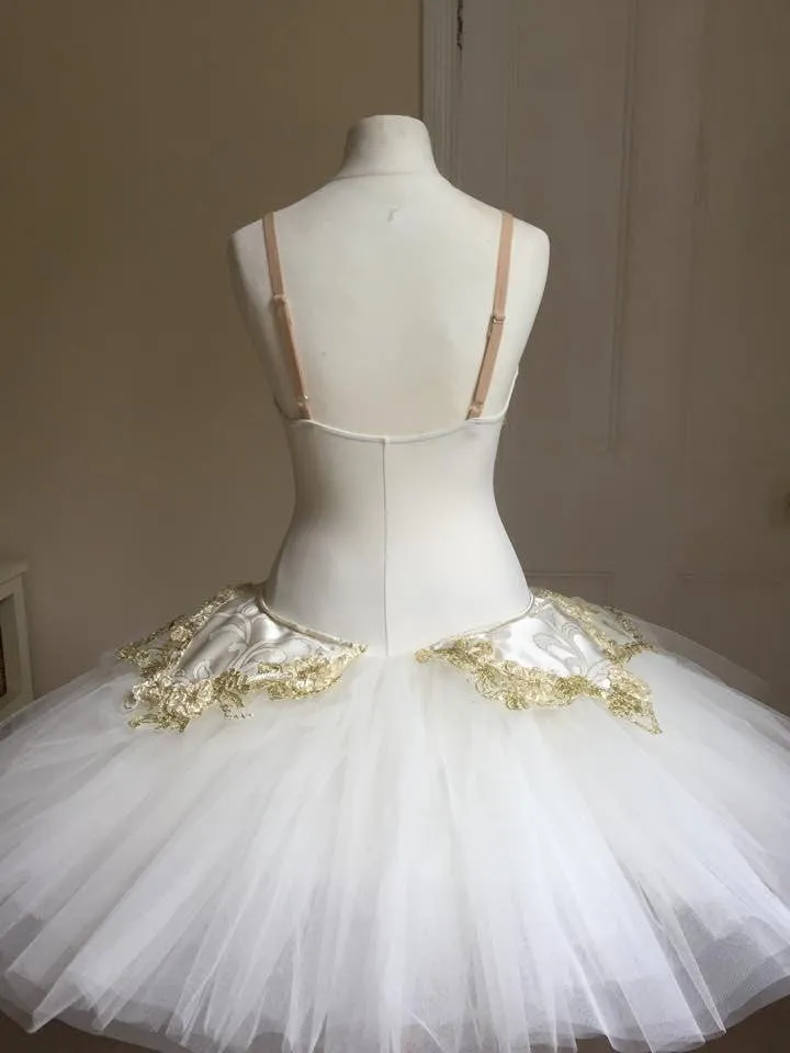 Just Ballet Cream & Gold tutu - Hire Only