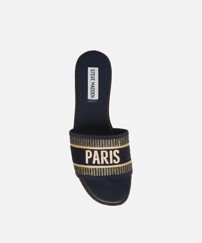 Knox Paris Slide - Navy