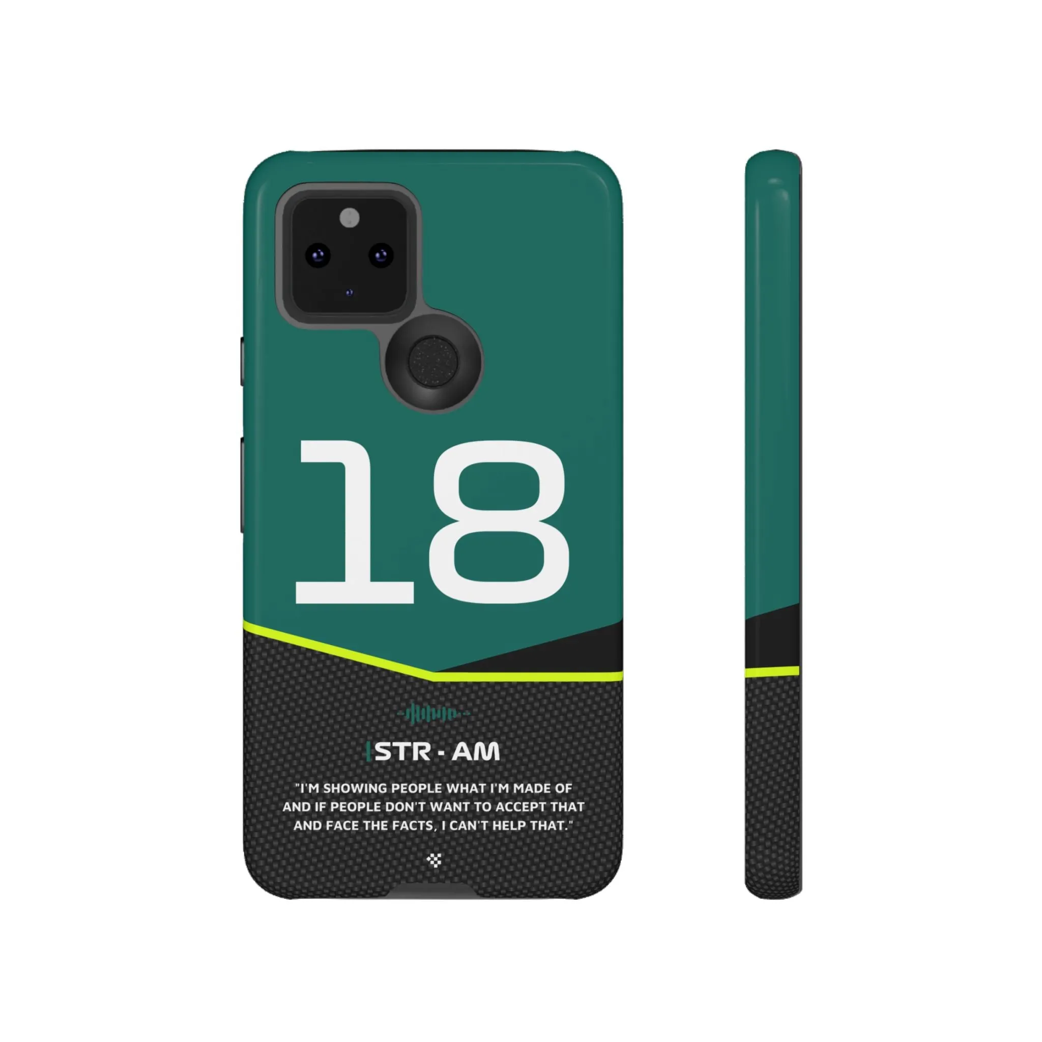 Lance Stroll F1 Car Phone Case 2024
