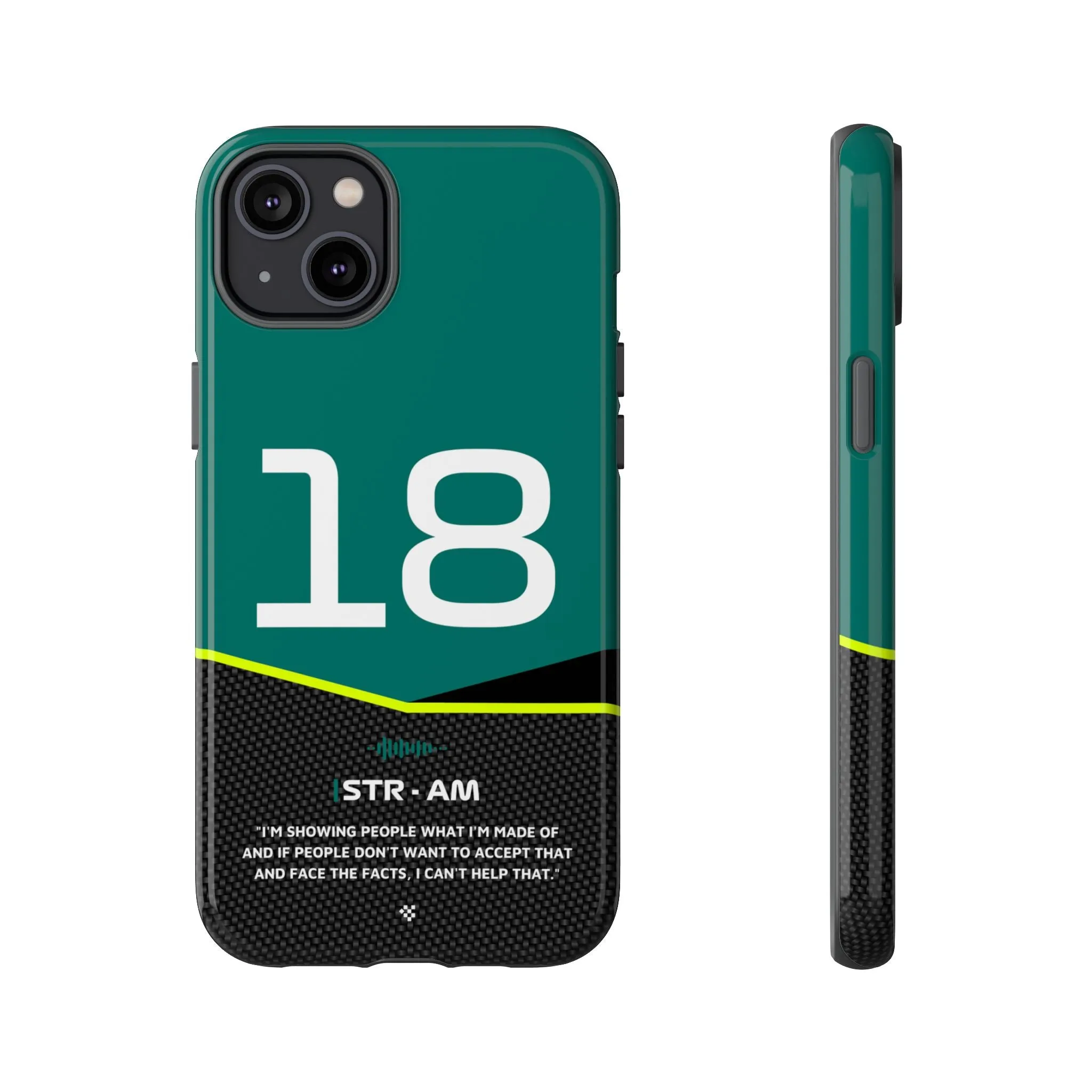 Lance Stroll F1 Car Phone Case 2024