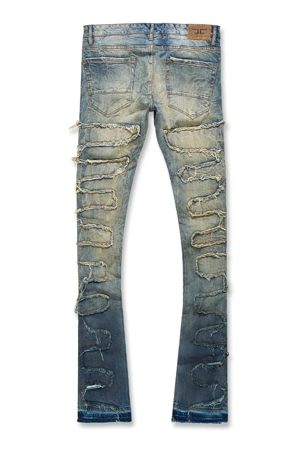 Martin Stacked - Python Denim (Vintage)