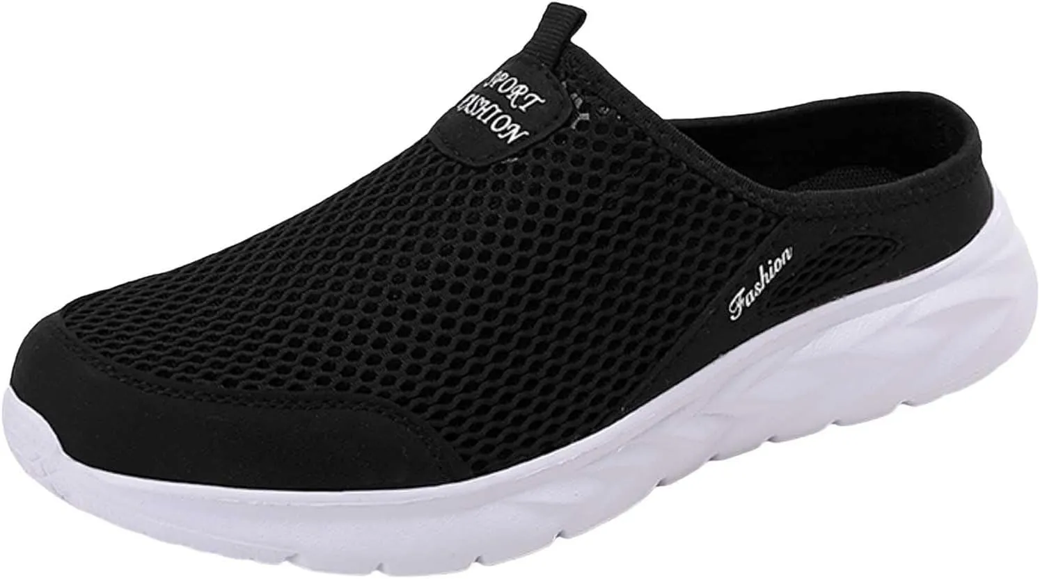 Men Sports Shoes Fashion New Pattern Solid Color Simple Mesh Breathable Comfortable Flat Sneaker Shoes for Men Sneakers