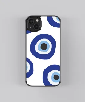 Nazar Eyes Abstract Glass Phone Case Cover