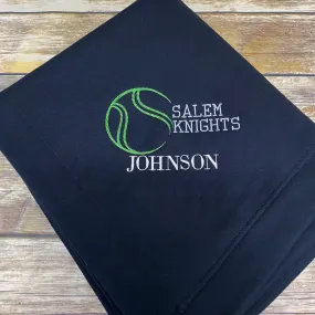 Personalized Tennis Stadium Blanket