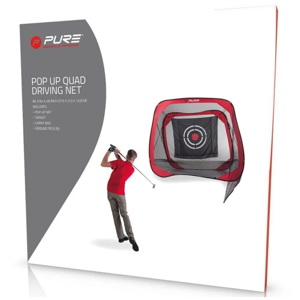 Pure Pop Up Quad Driving Net 213 X 213 Cm