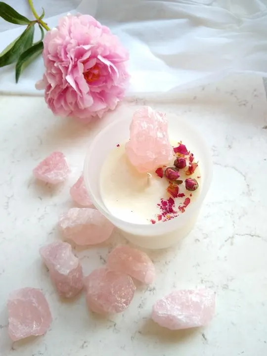 SEVENTEEN70/BOTANICALS  - PEONY BLOSSOM WITH ROSE QUARTZ