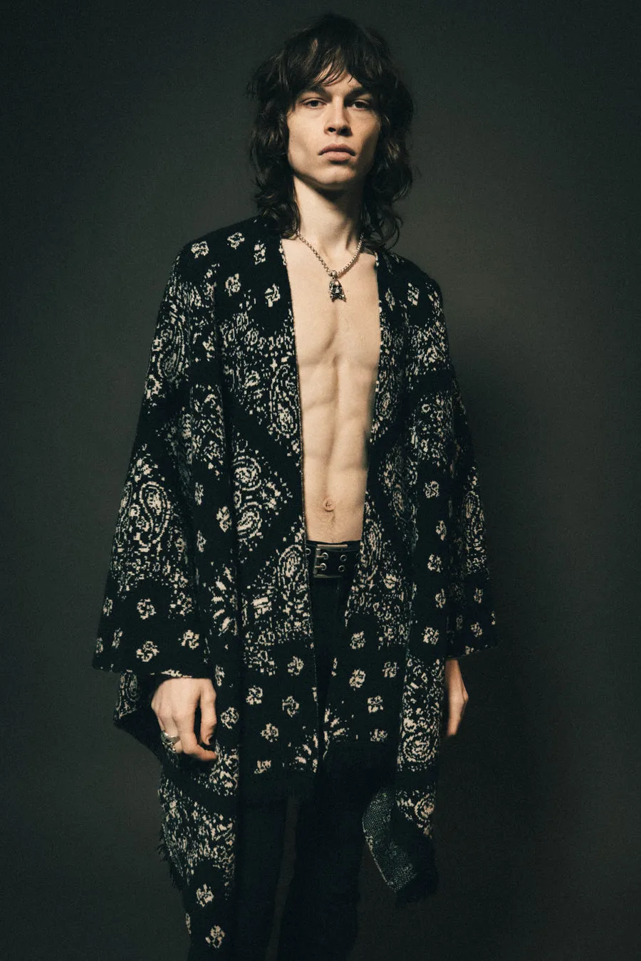 The Poncho Patchwork Bandana | Black