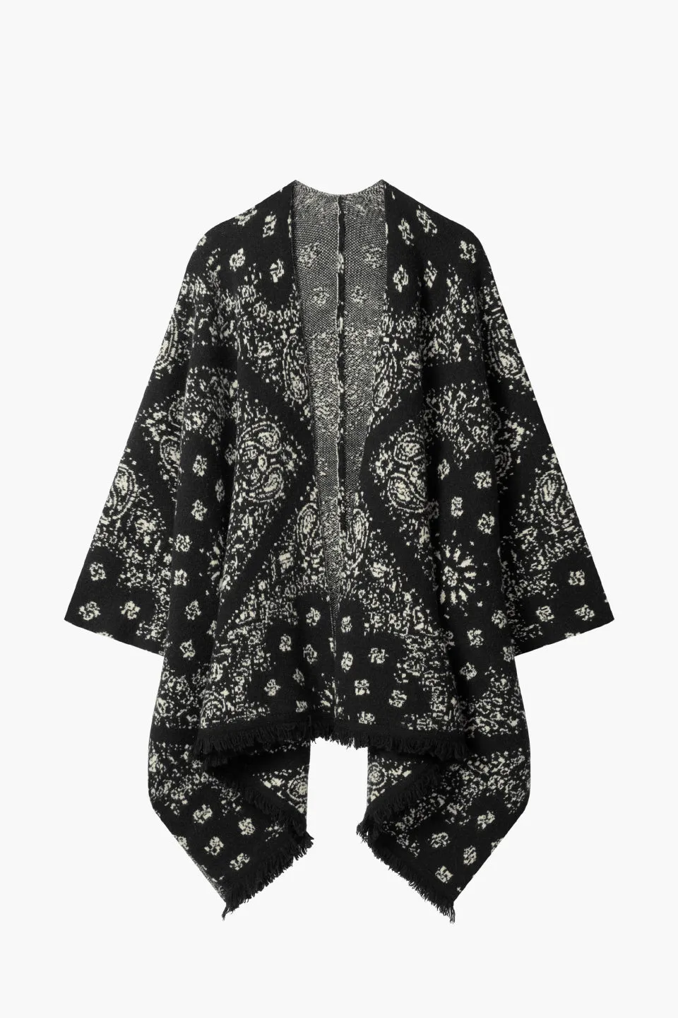 The Poncho Patchwork Bandana | Black