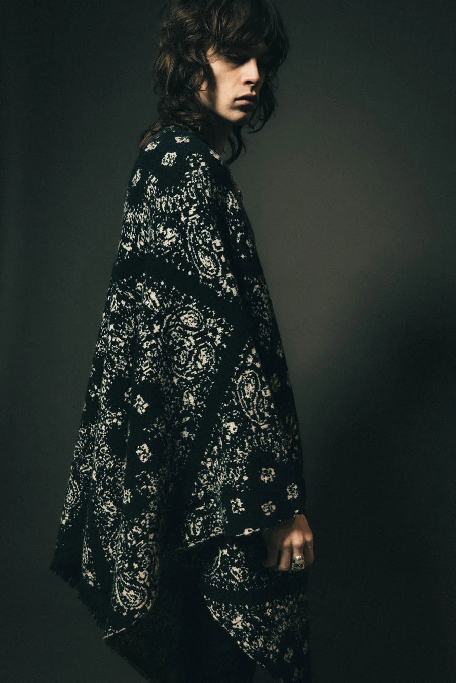 The Poncho Patchwork Bandana | Black