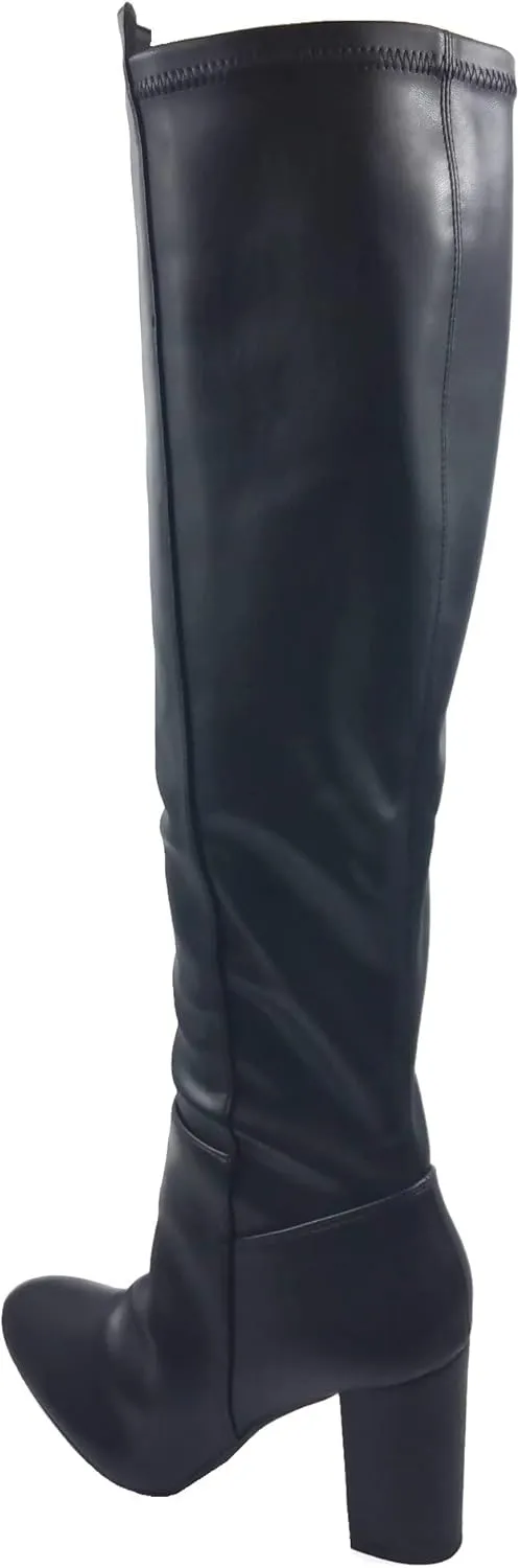 TOP Moda Womens Classy High Heel Knee High Boots