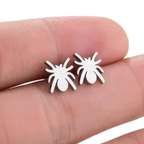 Unique Spider Stud Earrings