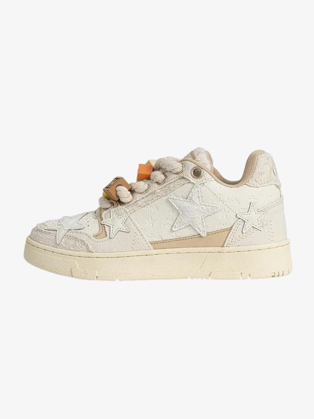 WLS StarryGlide Applique Embroidery Star Skate Shoes