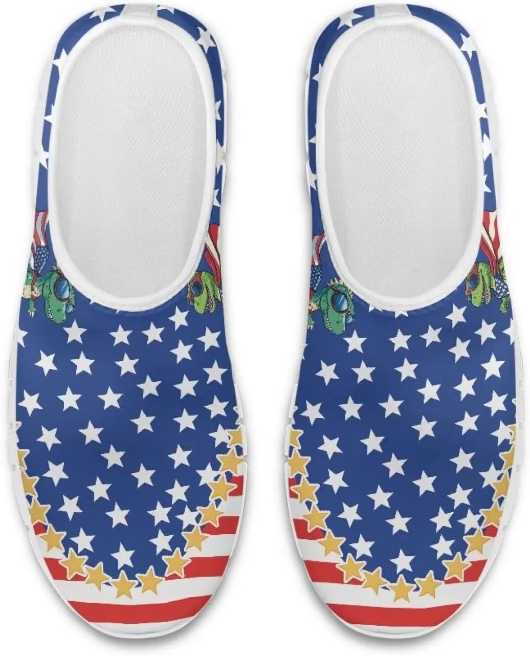 Women's Fashion Sneakers Slip On Walking Loafers Travel Shoes（White Sole）